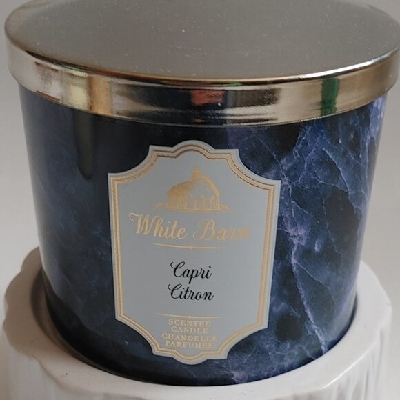 Bath and Body Works Capri Citron Three Wick Scented Candle - Picture 1 of 3